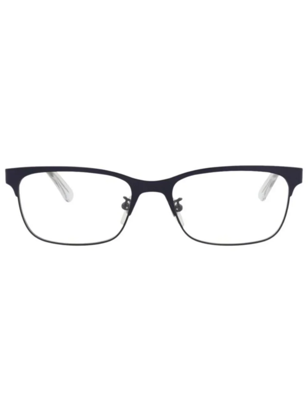 New Gucci Unisex Square/Rectangle Blue Blue Transparent Fashion Designer Eyeglas